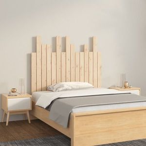 vidaXL Tăblie de pat pentru perete, 95, 5x3x80 cm, lemn masiv de pin imagine