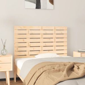 vidaXL Tăblie de pat pentru perete, 81x3x63 cm, lemn masiv de pin imagine