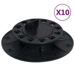 vidaXL Picioare pentru podea reglabile, 10 buc., 25-40 mm imagine