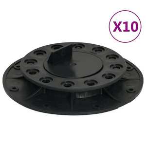 vidaXL Picioare pentru podea reglabile, 10 buc., 20-30 mm imagine