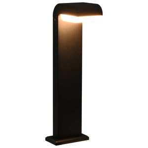 vidaXL Lampă LED pentru exterior, negru, 9 W, oval imagine