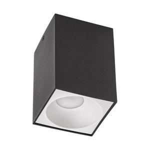 Spot CHLOE 1xGU10/50W/230V negru/alb pătrat imagine