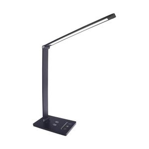 Lampă LED de masă cu încărcare fără fir VARIO LED/5W/230V 3000-6000K negru imagine