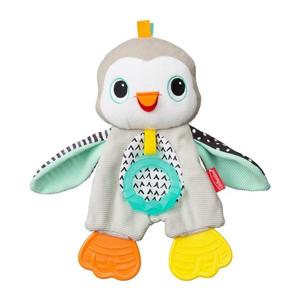 Jucărie de pluș de dentiție în formă de pinguin Infantino imagine