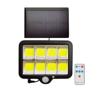 Proiector LED solar cu senzor INTEGRA LED/3W/3, 7V IP44 + telecomandă imagine