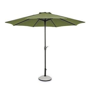 Umbrela pentru gradina/terasa Kalife, Bizzotto, Ø300 cm, stalp Ø46/48 mm, aluminiu/poliester, verde oliv imagine