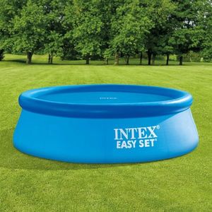 Intex Prelată solară de piscină, albastru, 206 cm, polietilenă imagine