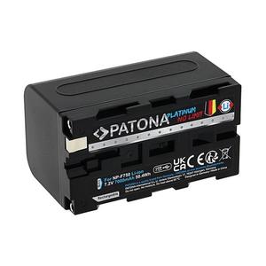 Baterie Sony NP-F750/F770/F950 7000mAh Li-Ion Platinum încărcare USB-C PATONA imagine