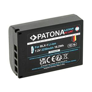 Baterie Olympus BLX-1 2400mAh Li-Ion Platinum încărcare USB-C PATONA imagine
