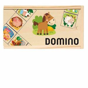 Domino Woody Animale domestice, 19 x 10x 5 cm imagine