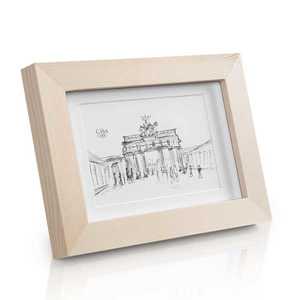 Casa Chic Edinburgh, ramă pentru fotografii, dreptunghiulară, fotografii de 10 x 15 cm, montată, lemn adevărat imagine