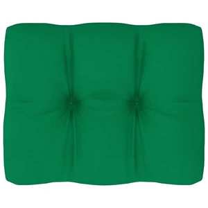 vidaXL Pernă de paleți, verde, 50x40x12 cm, material textil imagine
