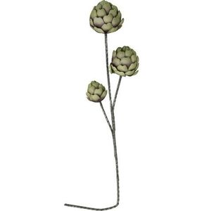 Floare artificiala Anghinare, H96 cm, poliester, verde imagine