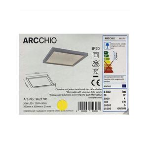 Plafonieră LED dimabilă SOLVIE LED/20W/230V Arcchio imagine
