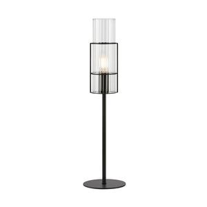 Lampă de masă TUBO 1xE14/40W/230V 50 cm negru/transparent Markslöjd 108555 imagine