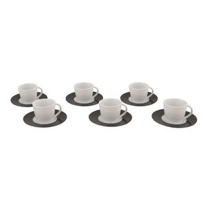 Set de cafea Kutahya Porselen, TL12KT4709766F, 12 piese, portelan imagine