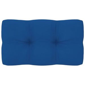 vidaXL Pernă de paleți, albastru regal, 70x40x12 cm, material textil imagine