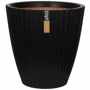 Capi Vas de plante Urban Tube, negru, 40x40 cm, conic, KBLT801 imagine