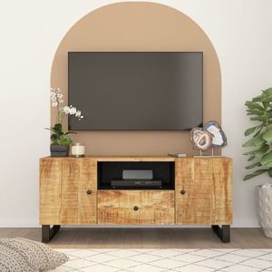 vidaXL Dulap TV 105x33, 5x46 cm, lemn masiv de mango și lemn prelucrat imagine