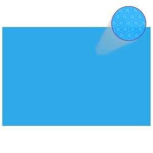 Folie solară PE dreptunghiulară, 300 x 200 cm, albastru imagine