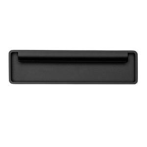 Maner pentru mobila Fold, finisaj negru mat, L 174 mm imagine