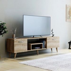 Comoda TV, Coraline, Irma, 150x41.6x29.6 cm, Maro imagine