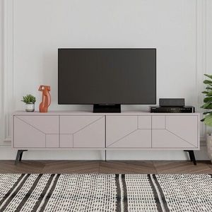 Comoda TV, Decortie, Dune, 180x50x29.6 cm, Mocha imagine