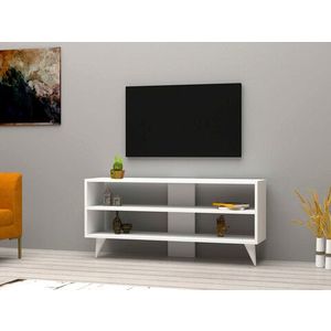 Comoda TV, Puqa Design, One, 120x50x29.6 cm, PAL, Alb imagine