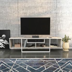 Comoda TV, Retricy, Asal 150, 150x35.2x40 cm, PAL, Alb imagine