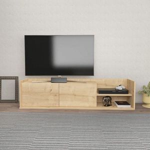Comoda TV, Retricy, Krog, 160x35x36.8 cm, PAL, Stejar imagine