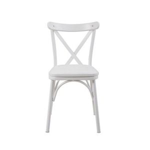 Scaun, Vella, Oliver Chair, 46x87x48 cm, PAL, Alb imagine