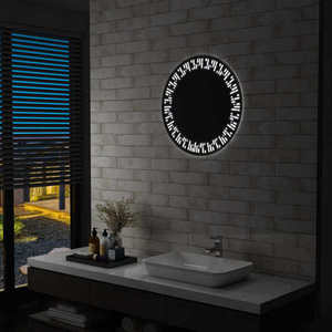Oglindă cu LED de baie, 60 cm imagine