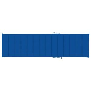 vidaXL Pernă de șezlong, albastru regal, 200x50x3 cm, textil oxford imagine