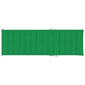 vidaXL Pernă de șezlong, verde, 200x60x3 cm, textil oxford imagine