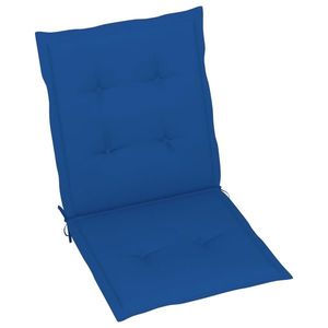 vidaXL Perne cu spătar mic, 4 buc. albastru 100x50x3 cm textil oxford imagine