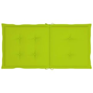 vidaXL Perne cu spătar mic, 6 buc., verde, 100x50x3 cm, textil oxford imagine