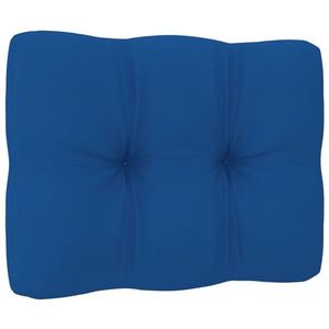 vidaXL Pernă de paleți, albastru regal, 50x40x12 cm, material textil imagine