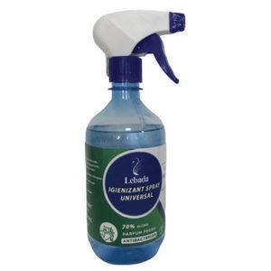 Igienizant Maini Spray 70% Alcool+Glicerina 500ml, formula completa protectoare imagine