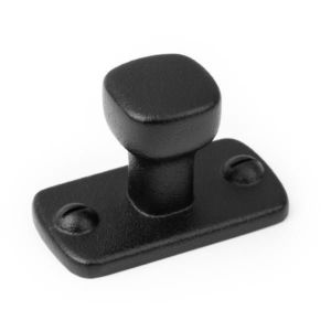 Buton pentru mobila Firm, finisaj negru texturat, L: 45, 8 mm imagine
