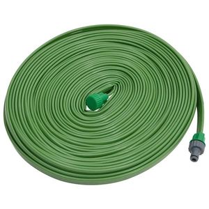 vidaXL Furtun pentru stropit cu 3 tuburi, verde, 7, 5 m, PVC imagine