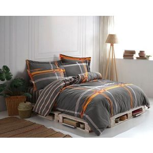 Lenjerie de pat pentru o persoana, Primacasa by Turkiz, Priam 182TRK02274, 2 piese, bumbac ranforce, multicolor imagine