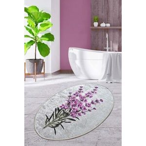 Covor, Lavender Oval DJT , 60x90 cm, Catifea, Multicolor imagine
