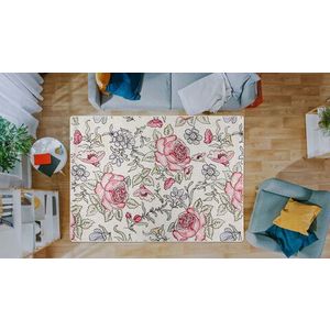 Covor, Rose Garden Djt , 150x240 cm, 50% catifea/50% poliester, Multicolor imagine