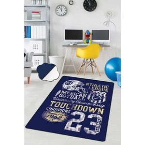 Covor de hol, Athletic League , 80x100 cm, Catifea, Multicolor imagine