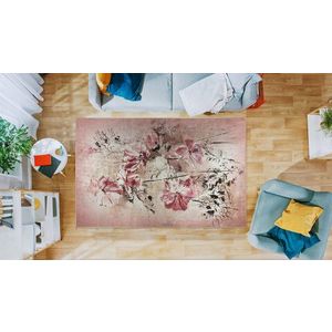 Covor, Mu150, 160x230 cm, Poliamida, Roz pudra imagine