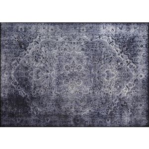 Covor de hol, Gray AL 22 , 75x150 cm, Poliester , Multicolor imagine