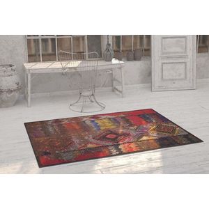Covor de hol, Soul Chenille, 75x150 cm, Poliester , Multicolor imagine