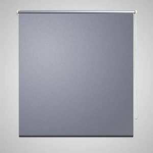 Jaluzea rulabilă opacă, 100 x 175 cm, gri imagine