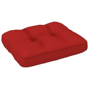 vidaXL Pernă pentru paleți, roșu, 50x40x12 cm, material textil imagine