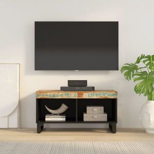vidaXL Comodă TV, 85x33x43, 5 cm, lemn masiv reciclat imagine